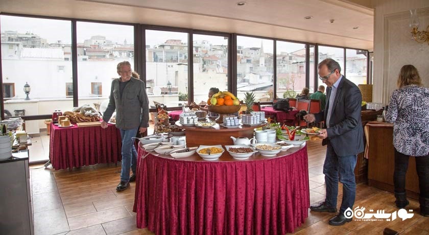 نمای رستوران هتل بست وسترن امبر	